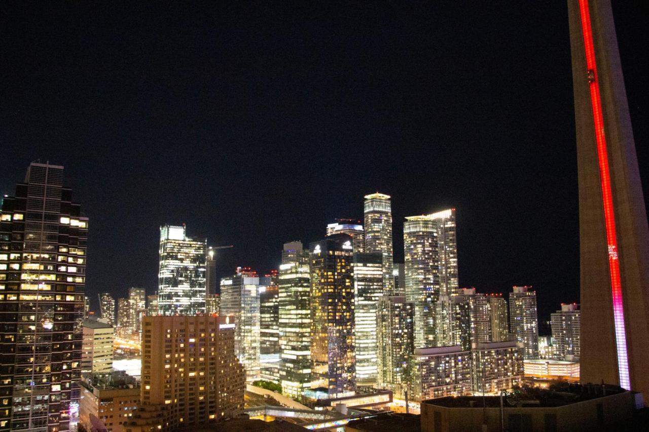 Downtown High-Rise Condo- Cn Tower View Toronto Exterior photo